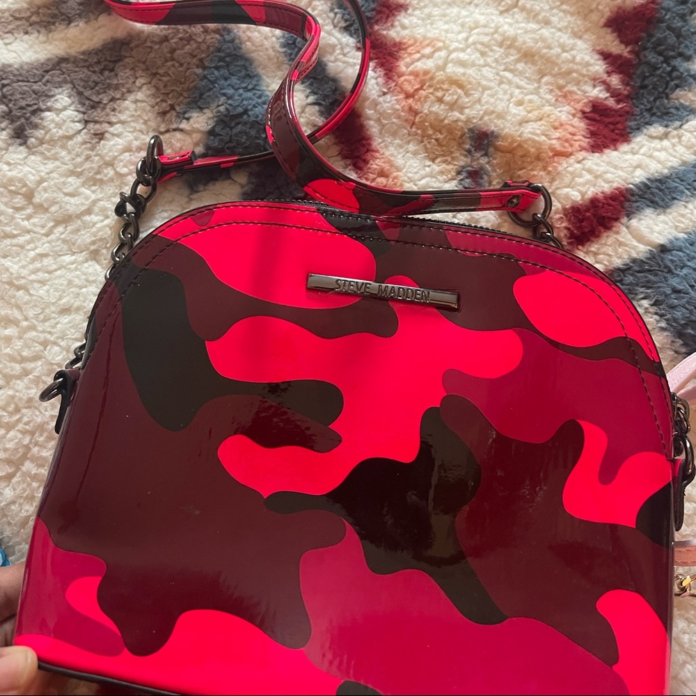Pink Camo Steve Madden Crossbody